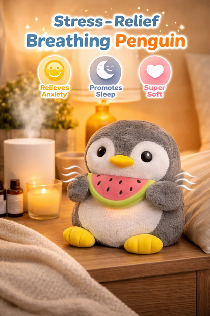 Peluche que respira y te ayuda a dormir